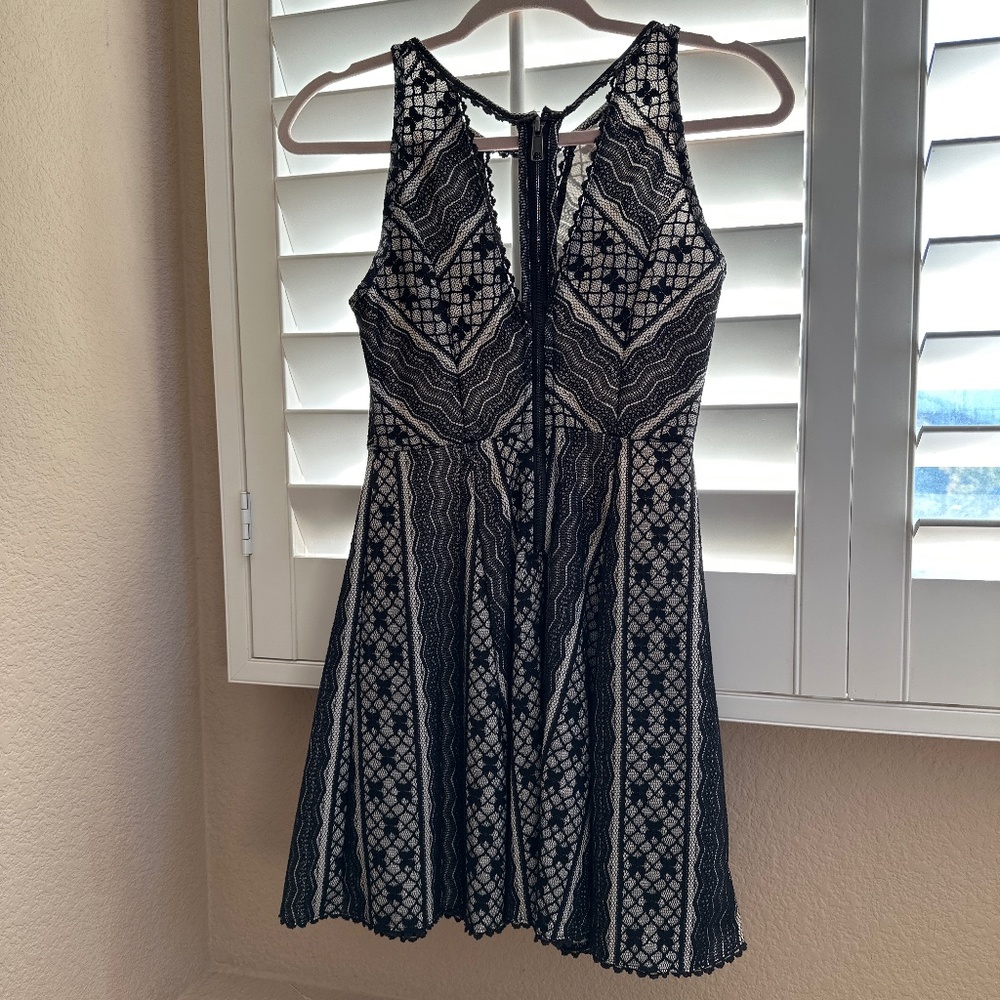 Free People Black Cocktail Dress